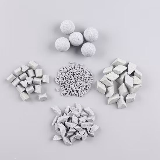 翡翠ジュエリー研磨メディアの質量振動処理用の卸売トウモロコシ穂軸タンブリングメディア